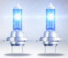 hvid Lys fra pærer med Xenon effect H7 Osram Cool Blue Boost 5000K - 62210CBB-HCB