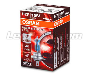 Pære H7 Osram Night Breaker Laser +130% stykvis