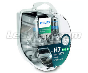 Pakke med 2 H7-pærer Philips X-tremeVision PRO150 55W - 12972XVPS2