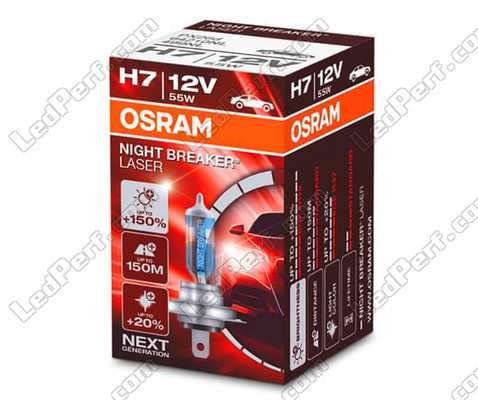 Pære H7 Osram Night Breaker Laser +130% stykvis