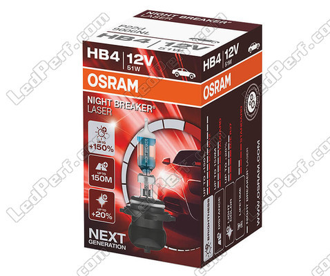 Pære HB4 Osram Night Breaker Laser +150% stykvis - 9006NL