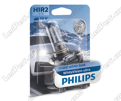 1x HIR2-pære Philips WhiteVision ULTRA +60 % 55W - 9012WVUB1