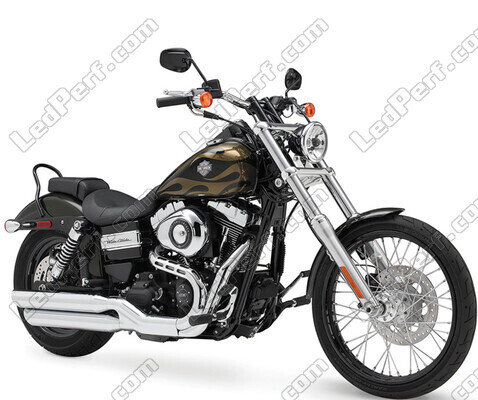 Motorcykel Harley-Davidson Wide Glide 1584 - 1690 (2010 - 2017)