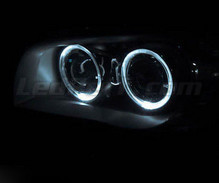 Pakke angel eyes med LED (ren hvid) til BMW 1-Serie fase 1 - MTEC V3