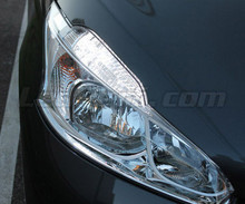 LED-parkeringslys- og kørelys-pakke (xenon hvid) til Peugeot 208 (uden original xenon)
