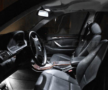 Luksus full LED-interiørpakke (ren hvid) til BMW X5 (E53)