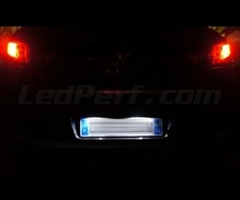 LED-pakke til nummerpladebelysning (xenon hvid) til Renault Captur