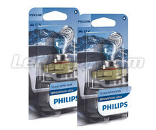 Pakke med 2 PSX24W-pærer Philips WhiteVision ULTRA - 12276WVUB1