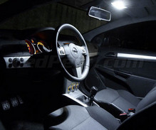Luksus full LED-interiørpakke (ren hvid) til Opel Astra H