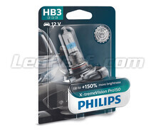 1x HB3-pære Philips X-tremeVision PRO150 60W 12V - 9005XVPB1