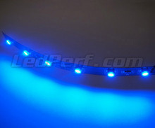 Bøjelig bånd standard af 6 LEDs SMD TL blå