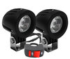 Ekstra LED-forlygter til Moto-Guzzi V9 Roamer 850 motorcykel- lang rækkevidde