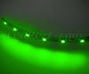 Bøjelig bånd standard af 6 LEDs SMD TL grøn