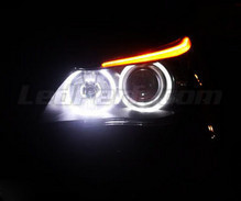 Pack angel eyes LED BMW 6-Serie (E63 E64) Ph 2 (LCI) - Med original xenon - MTEC V2.0
