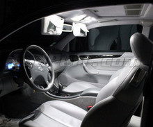 Luksus full LED-interiørpakke (ren hvid) til Mercedes E-Klasse (W211)