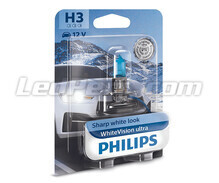 1x H3-pære Philips WhiteVision ULTRA +60 % 55W - 12336WVUB1