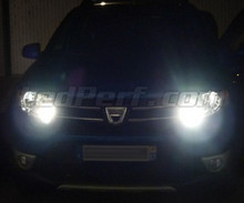 LED-kørelys/parkeringslyspakke (xenon hvid) til Dacia Sandero 2