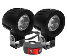 Ekstra LED-forlygter til Piaggio MP3 300 scooter- lang rækkevidde