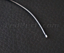 Sort kabel 0,5 mm² - 1 meter