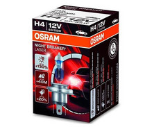 H4-pære Osram Night Breaker Laser +130%