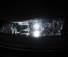 1 parkeringlys med 5 LEDs - Xenon Hvid - W5W Sokkel
