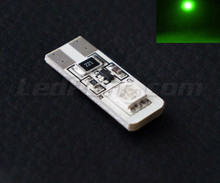 LED T10 Dual - Grøn - Uden-fejl på instrumentbrættet OBD - W5W