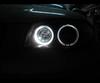 Pakke angel eyes med LED (ren hvid) til BMW 1-Serie fase 2 - Standard