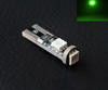 LED T10 Panther - Grøn - Uden-fejl på instrumentbrættet W5W