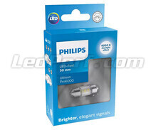 LED-pinolpære C3W 30mm Philips Ultinon Pro6000 Kold hvid 6000K - 11860CU60X1 - 12V