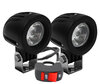 Ekstra LED-forlygter til Moto-Guzzi Stelvio 8V 1200 motorcykel- lang rækkevidde