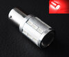 P21W Magnifier pære med 21 LEDs SG Høj Effekt + Lup Røde BA15S Sokkel