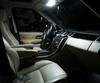 Luksus komplet LED interiørpakke (ren hvid) til Range Rover L322 Basic