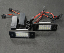 Pakke med 2 LED-moduler til bagerste nummerplade på VW Seat Audi Skoda (type 11)