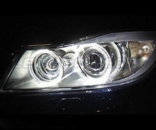 LED Angel Eyespakke til BMW 3-Serie (E90 - E91) Fase 1 - Med original xenon - Standard