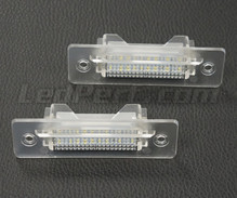 Pakke med 2 LED-moduler til bagerste nummerplade på VW Seat Audi Skoda (type 10)