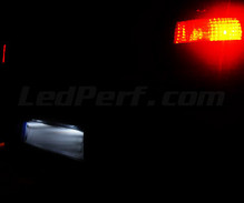 LED-pakke til nummerpladebelysning (xenon hvid) til Opel Vectra C