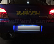 LED-pakke til lys i nummerplade (xenon hvid) til Subaru Impreza GG/GD