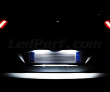 LED-pakke (ren hvid) nummerplade bagpå til Ford Focus MK2