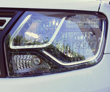 Forkromede forreste LED-blinklyspakke til Dacia Duster