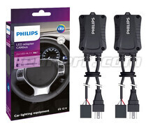 2x Philips Canbus-dekodere/adaptere til  H4 LED-pærer - 12V - 18960C2