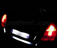 LED-pakke (hvid 6000K) nummerplade bagpå til Fiat Stilo