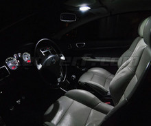 Luksus full LED-interiørpakke (ren hvid) til Peugeot 307