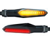 Dynamiske LED-blinklys + bremselys til Honda CBF 600 N