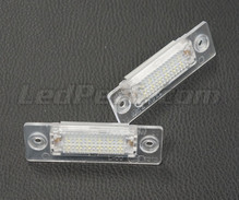 Pakke med 2 LED-moduler til bagerste nummerplade på VW Seat Audi Skoda (type 13)