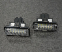 Pakke med 2 LED-moduler til bagerste nummerplade på Mercedes (type 2)