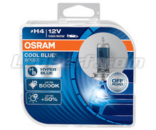 Pakke med 2 H4-pærer  Osram Cool Blue Boost - 5000K - 62193CBB-HCB