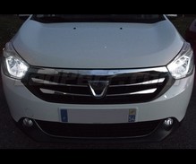 LED-parkeringslys-pakke (xenon hvid) til Dacia Lodgy