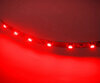 Bøjelig bånd standard af 6 LEDs SMD TL rød