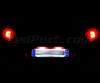 LED-pakke til nummerpladebelysning (xenon hvid) til Honda Civic 9G