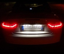 LED-pakke (6000K ren hvid) til bagerste nummerplade af Audi A5 8T - 2010 og +